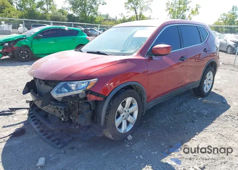 2016 Nissan Rogue S из США, поврежденный, VIN KNMAT2MV0GP704777